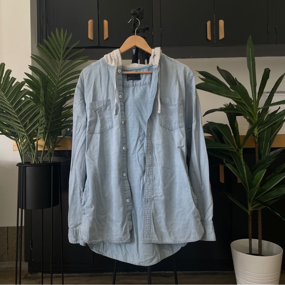 PACSUN LONG SLEEVE BUTTON UP SHIRT